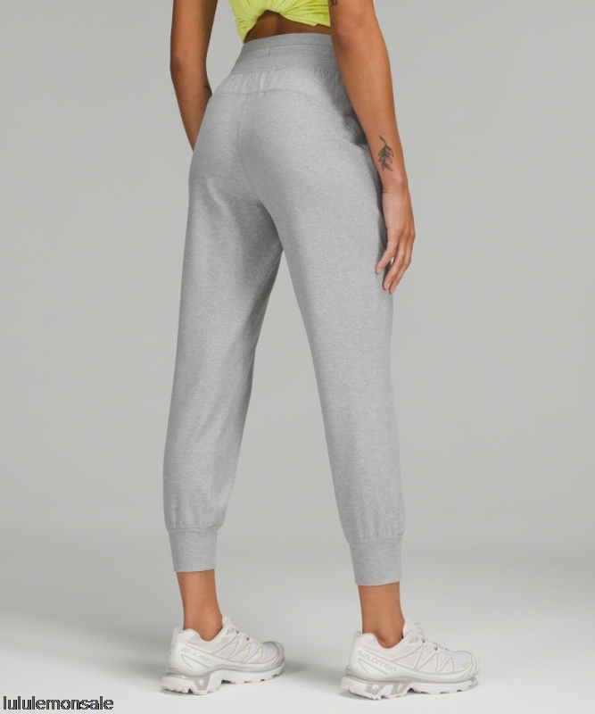 Lululemon Damen DELULU252 | Ready To Rulu High-rise Jogger 7/8 Länge Online Only Raceway Grey Meliert